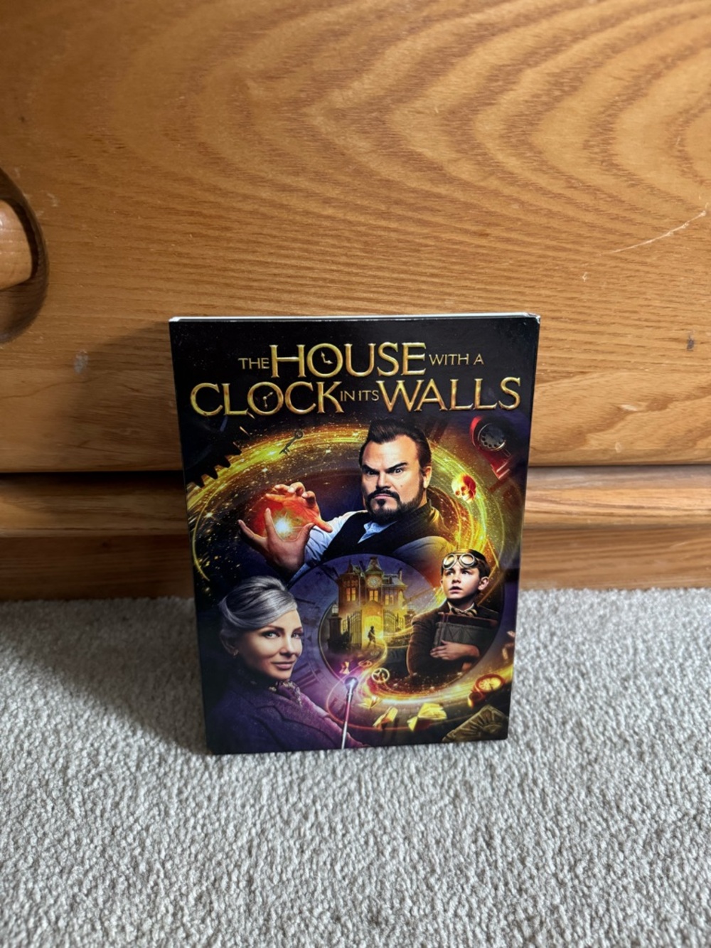 The House With a Clock in Its Walls Dvd - Black and Gold